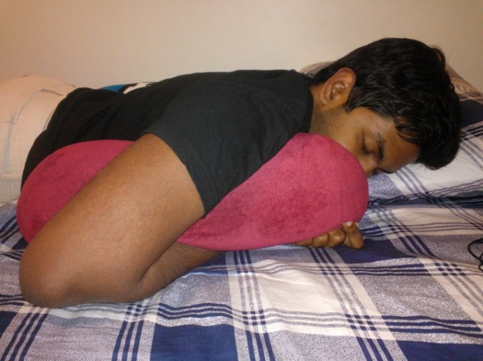 I spend a bunch of MY time sleeping.